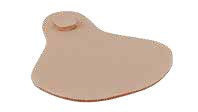 Fabric Covered Ball of the Foot Gel Cushion 2/Pkg