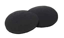 Black Velcro Gel Pad Circle - 2.5" Diameter - 2/Pkg