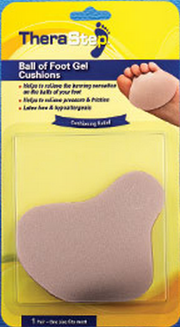 Therastep Ball of Foot Cushion/Fabric Covered 1/Pair/Pkg