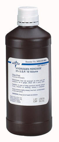 Hydrogen Peroxide 3% 4oz Bottle